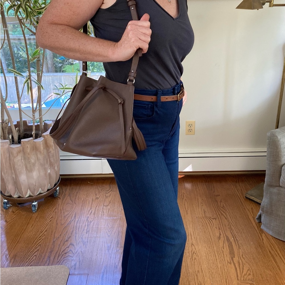 Max Mara Weekend beautiful brown leather bag. NWOT. - Picture 15 of 17